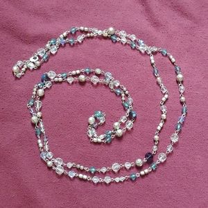 Long beaded necklace